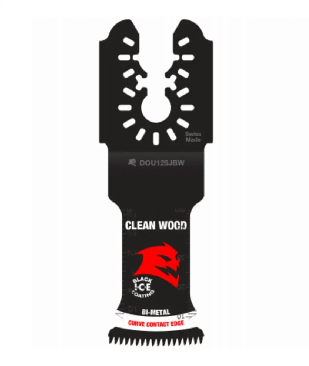 Diablo DOU125JBW3 Universal Fit Bi-Metal Oscillating Blade 1-1/4 Inch Wood Cutting