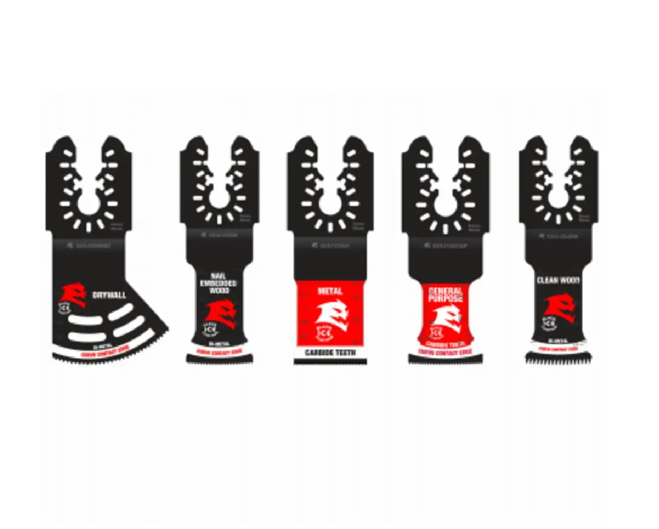Diablo DOU5S Universal Fit Oscillating Blade Set Multi-Tools and Oscillating Saws