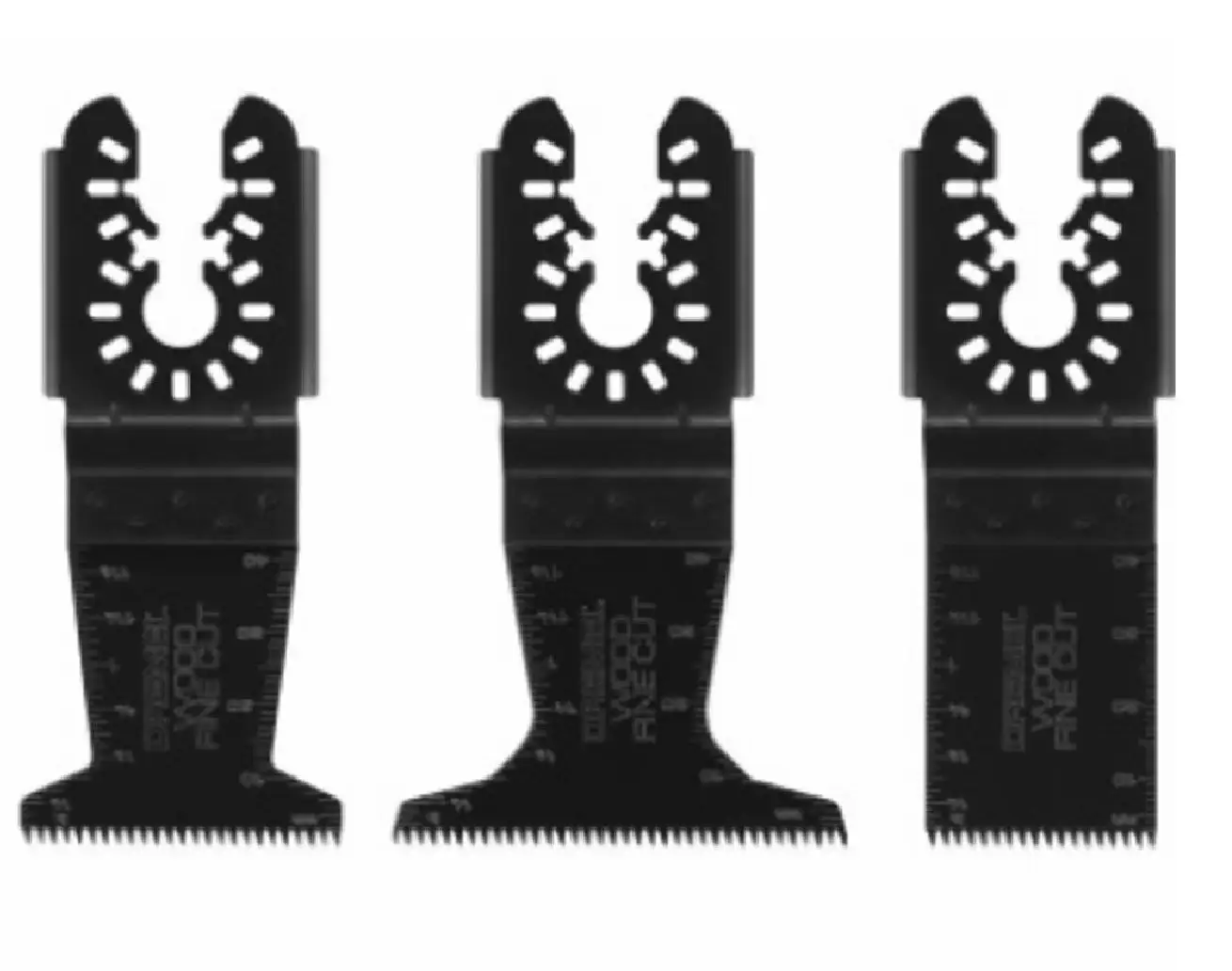 Dremel MM479U Oscillating Wood Fine Cut Blade Kit 3 Piece Precision Cutting