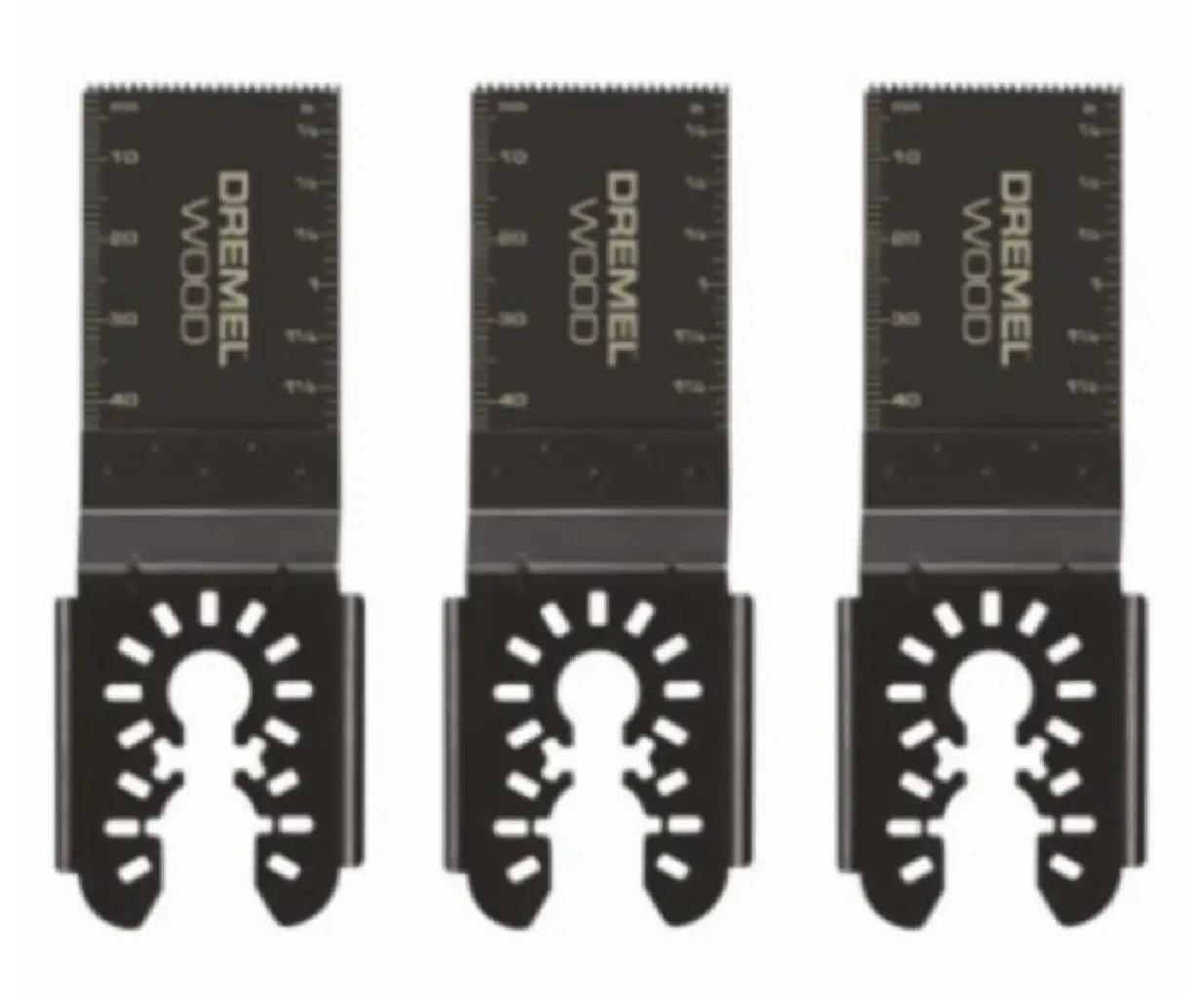 Dremel MM480BU Universal Dual Interface Wood Flush Cut Blade 3 Piece Set
