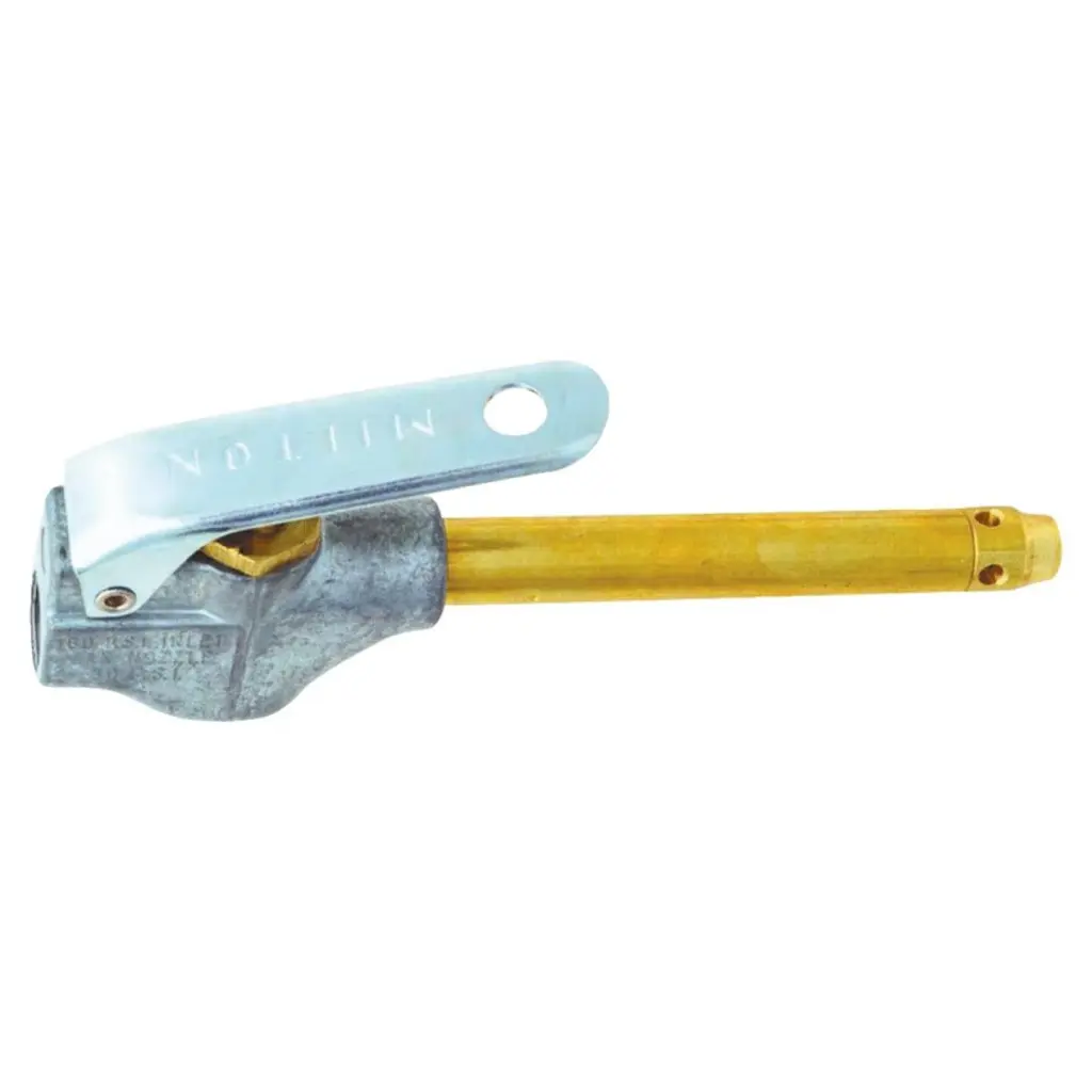 Milton 150 PSI 1/4 . Full-Flow Safety Lever Blow Gun