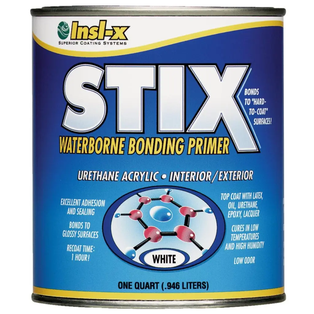 INSL-X Stix Waterborne Low VOC Bonding Primer 1 Qt Professional Painting