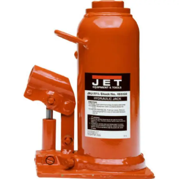 JET 453312 JHJ Series Industrial Hydraulic Bottle Jack 12-1/2-Ton Capacity