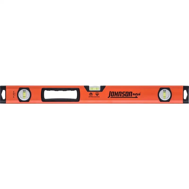 Johnson 24 Inch Aluminum Box Level 3 Vial Pack 2 Construction