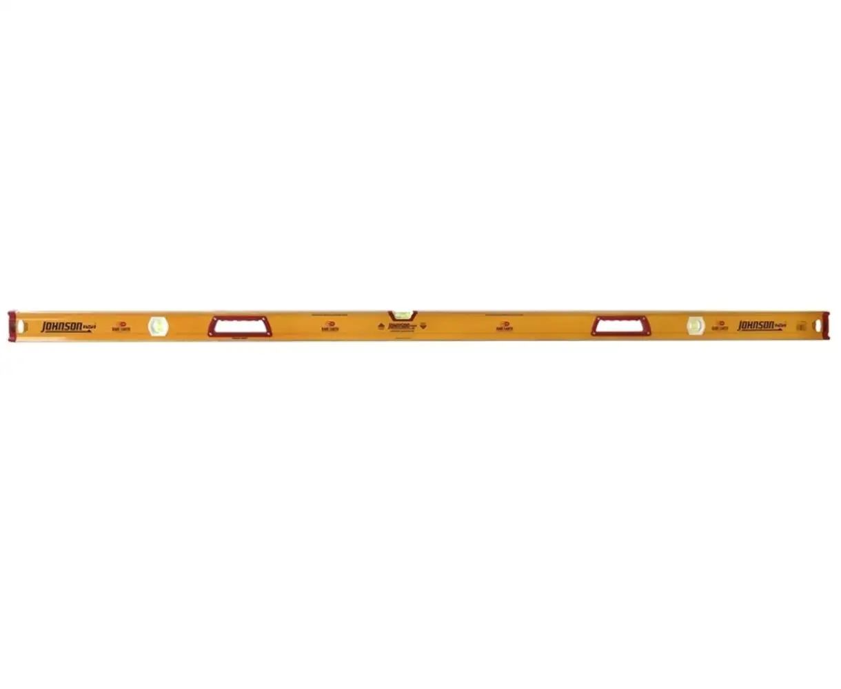 Johnson Level 1718-7800 78 Inch Magnetic Heavy Duty Aluminum Box Level Construction