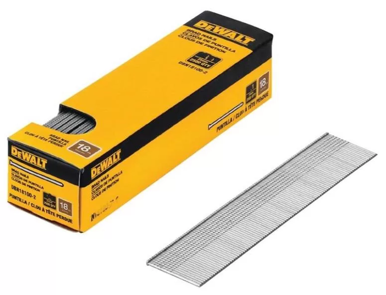 DeWalt DBN18125-2 18-Gauge 1-1/4 Inch Brad Nails Finish Nailers