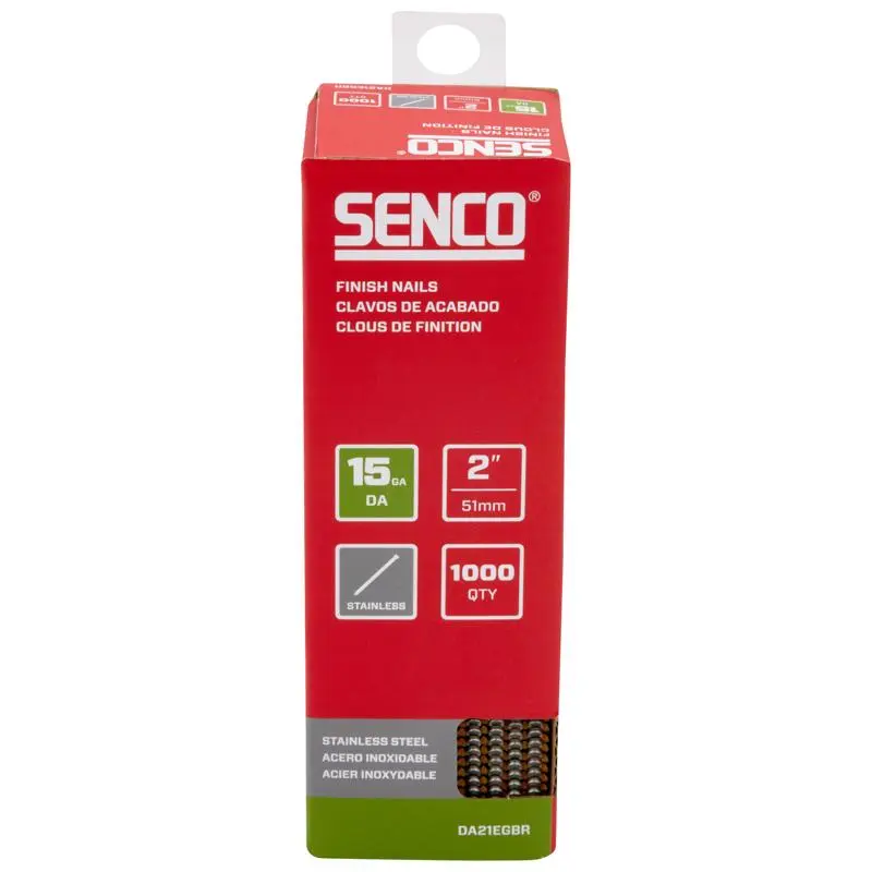 Senco 2 . Finishing Stainless Steel Nail Brad Head