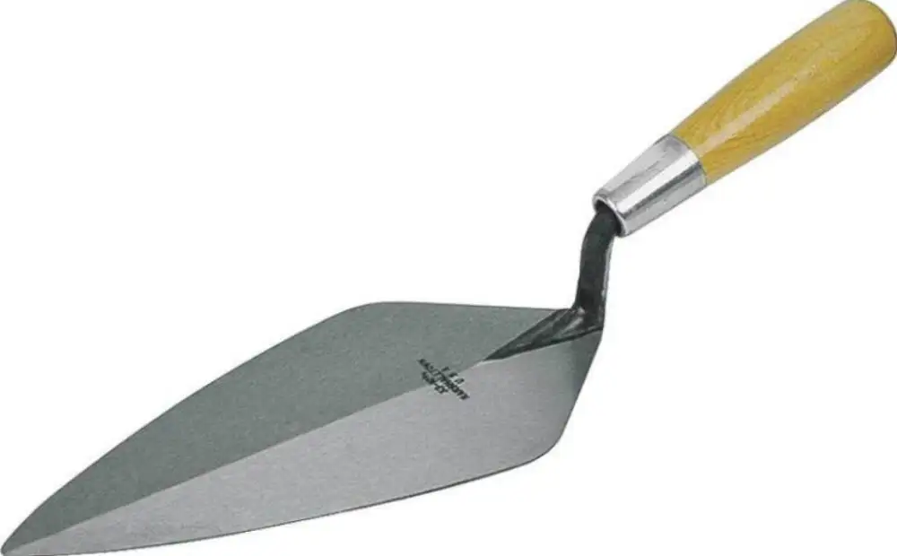 Marshalltown 33 10 Narrow London Brick Trowel 10 Wooden Handle
