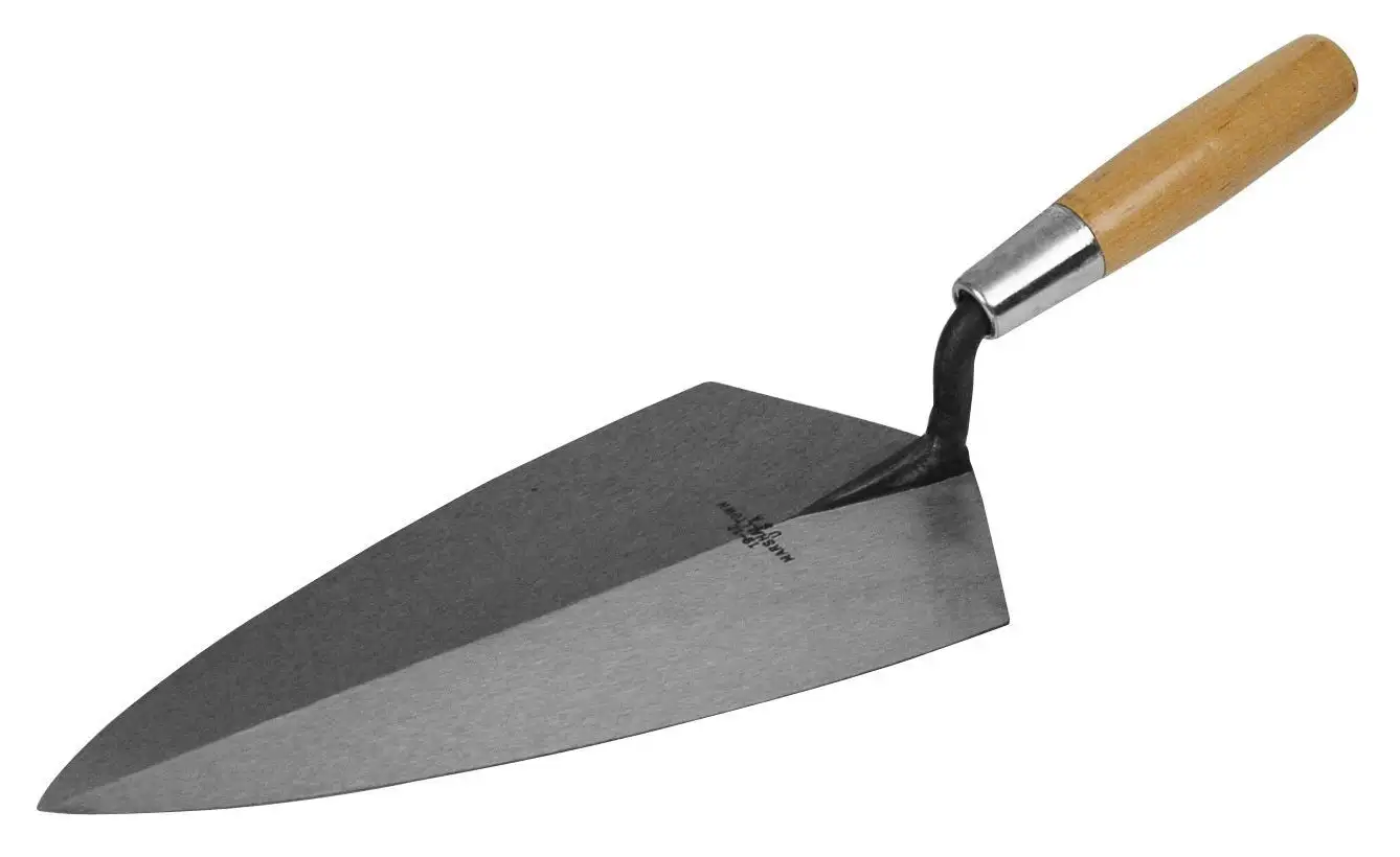 Marshalltown 19 10 Philadelphia Brick Trowel 10x5 Wooden Handle
