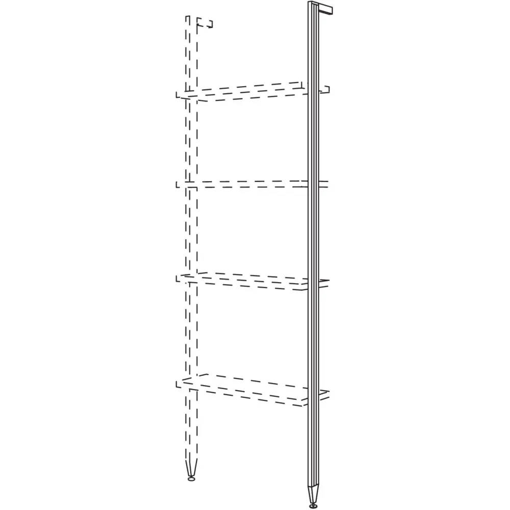 nobilia aluminium mullion tall cabinet height 1 XL HRS30-1X Exterior Cladding