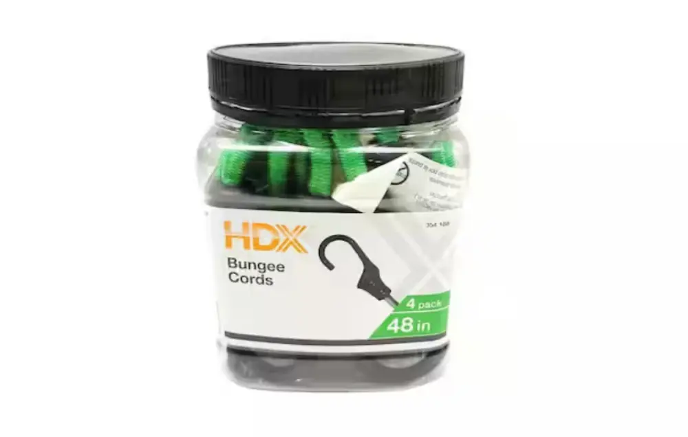 HDX 48 . Super Heavy-duty Bungee Cord (4-Pack)