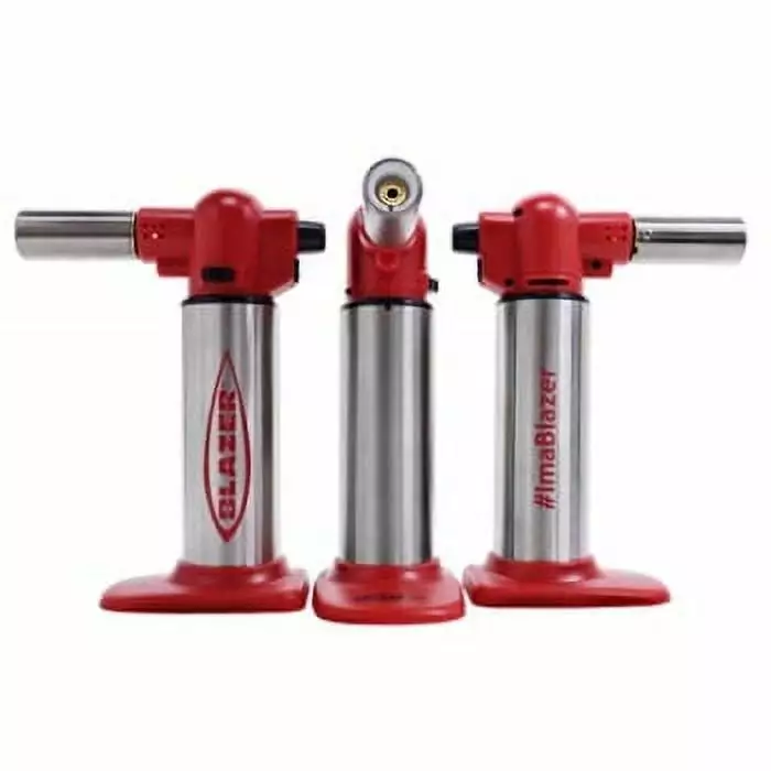 Blazer 189-8020 Big Buddy Turbo Torch Red Stainless Steel High-Heat Torch Good