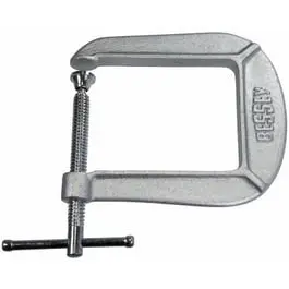 Drop-Forged Deep Throat C-Clamp 3-Inch Heavy Duty Clamping Tool Bessey
