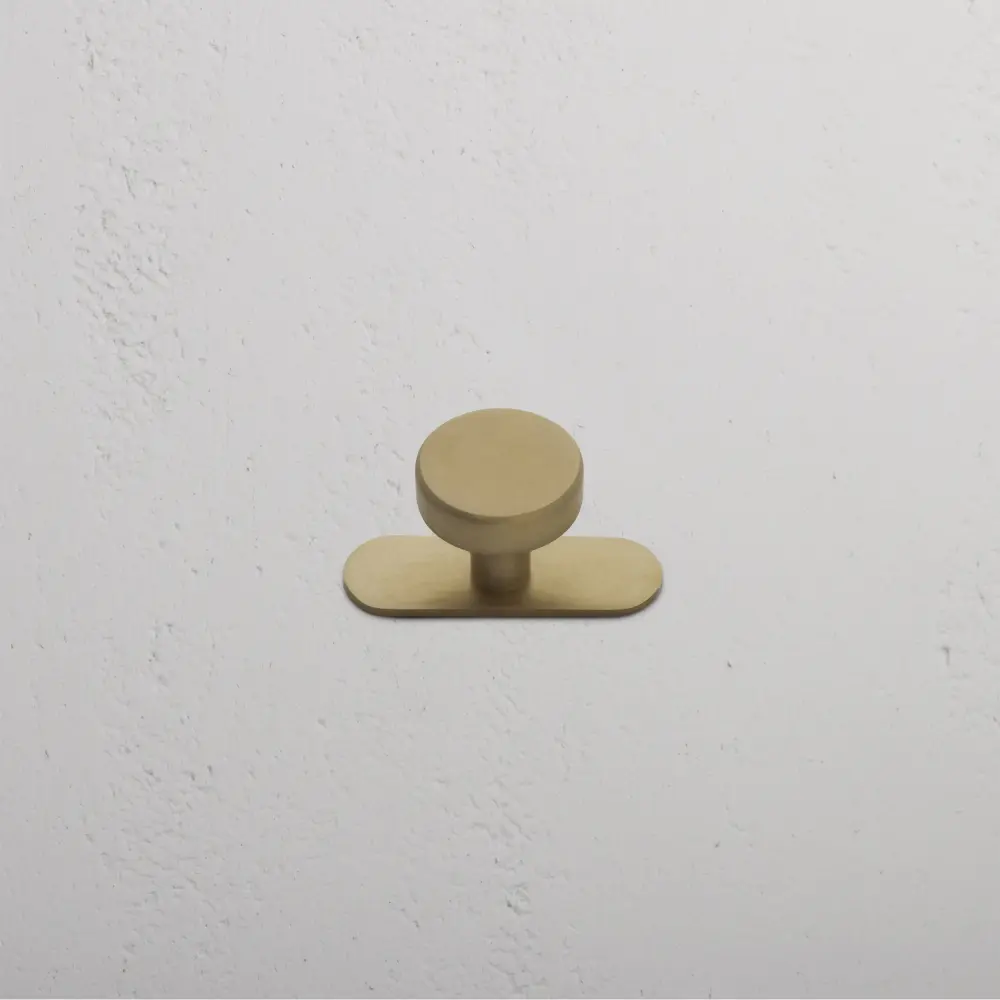 Kilburn Cabinet Knob Medium - Antique Warm alloy Complete Set