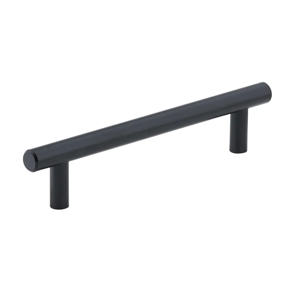 Contemporary # 205 Matte Black Alloy Pull, 128 mm C/C
