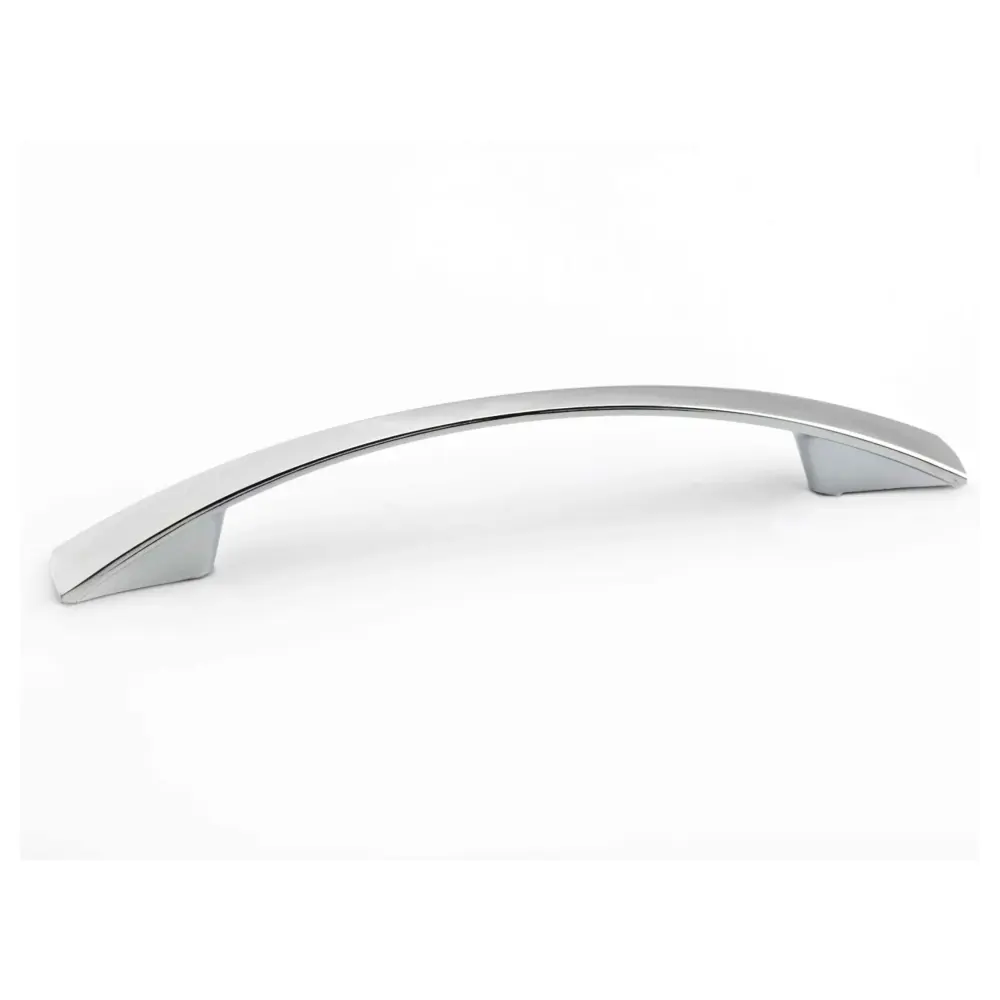 Contemporary # 5213 Chromed Steel Pull, 96 mm C/C Soft-Close Mechanism