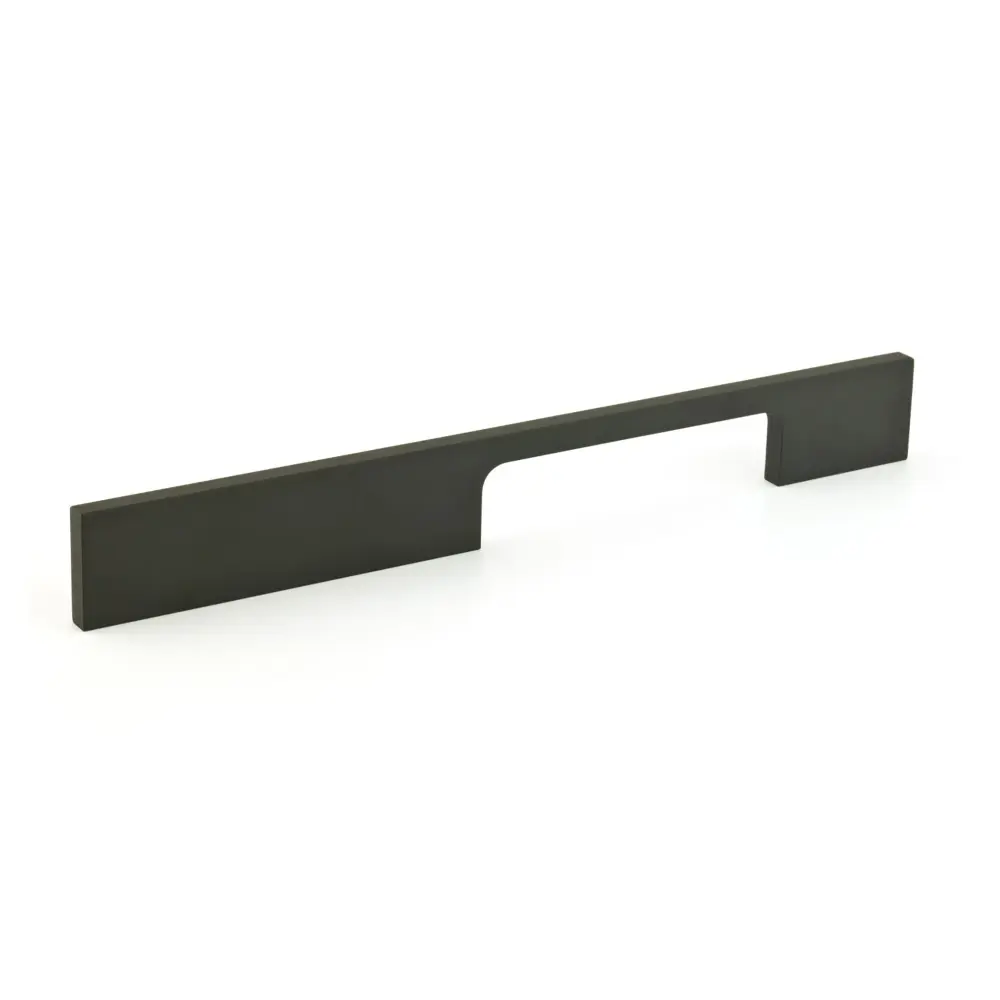 Contemporary # 720 Matte Black Aluminium Pull, 128 mm C/C