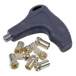 F Connector Installation and Removal Tool Coaxial Cable Connections RCA