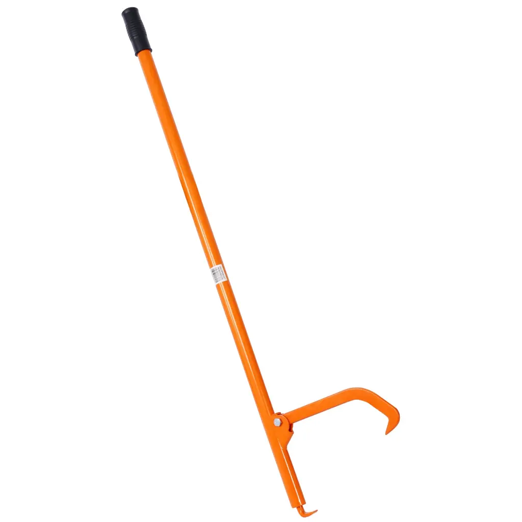 Cant Hook Retractable 14 Inch Opening Steel Handle 48 Inch Length Orange g-h