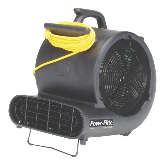 Powr-Flite PD500 1/2 HP Three Speed Carpet Blower Drying Floors