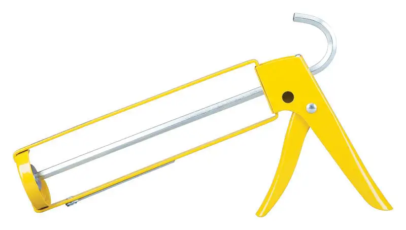 Dripless Professional Metal Hex Rod Caulking Gun Pack 12 Contractors