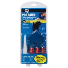 DAP Pro Caulk Tool Kit Professional Sealant Application Various
