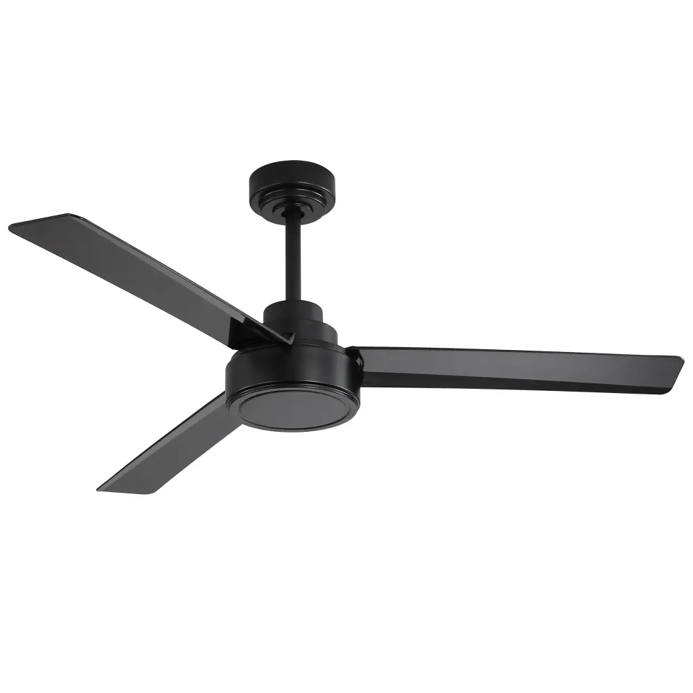 Ceiling Fan Without Light, 3 Blades Farmhouse Ceiling Fan Remote Control 6-Speed Flippable Dc Motor Living Room, Bedroom, ...