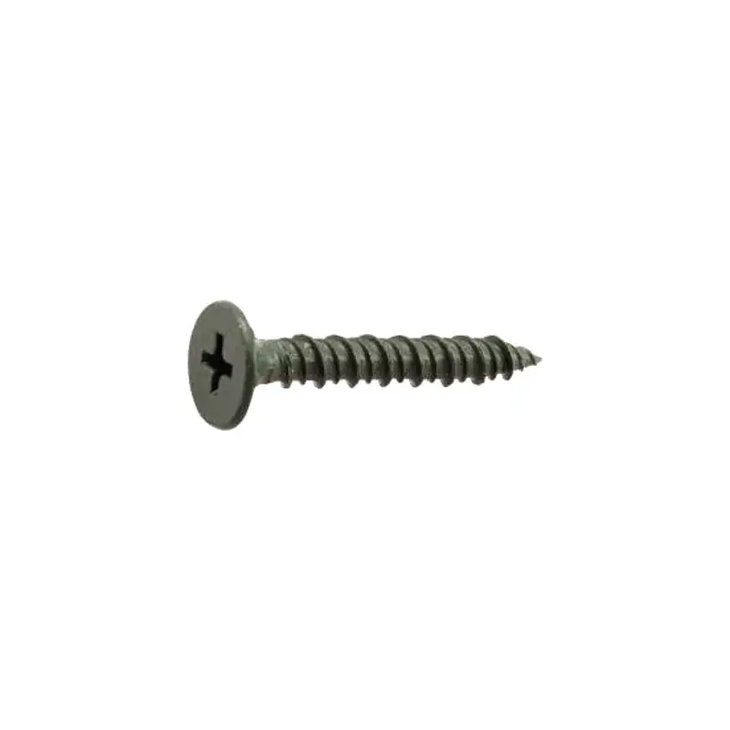 Grip-Rite No 8 x 1-1/4 Inch Phillips Wafer Head Cement Board Screws 5 lb Pack 6