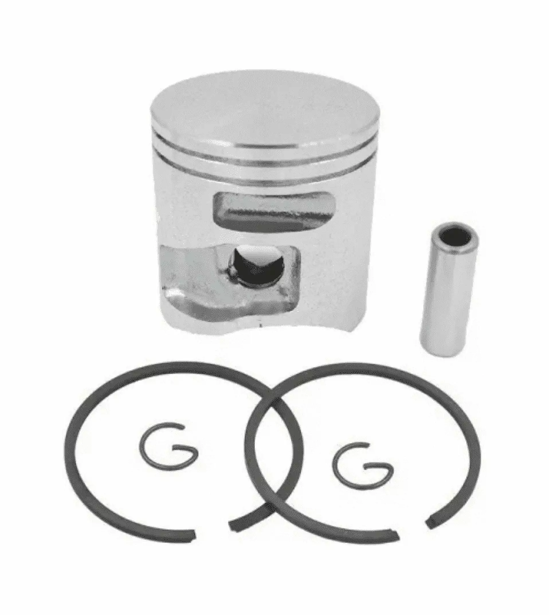 Holz 52MM PISTON AND RING KIT W/ GASKETS Fits STIHL 046 MS460 CHAINSAW 2 to 4 Day Del Farmertec