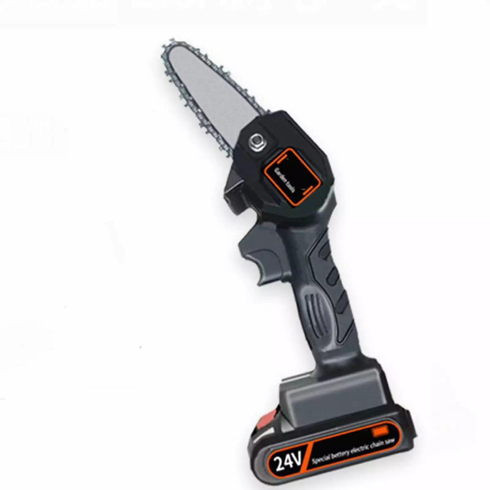 Travel-friendly Electric Chainsaw 4in Handheld Chain Saw Trees Branches Trimming Wood Cutting Green glthekty
