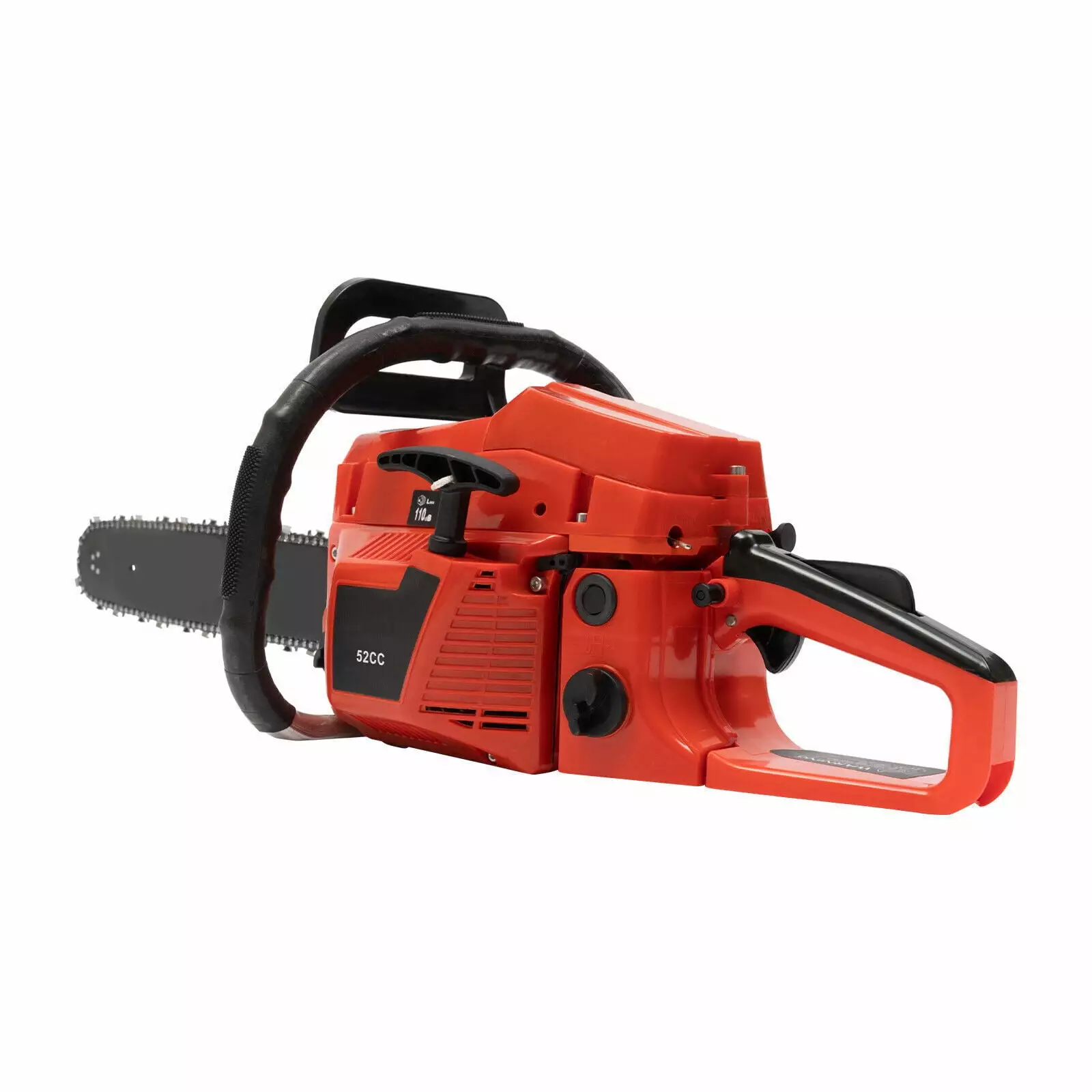 2-Stroke 2.2KW 52cc Gas Powered Chainsaw 20in Handed Petrol Gasoline Chain Saw 10500rpm. Single Cylinder. Air-Cooled unbrand