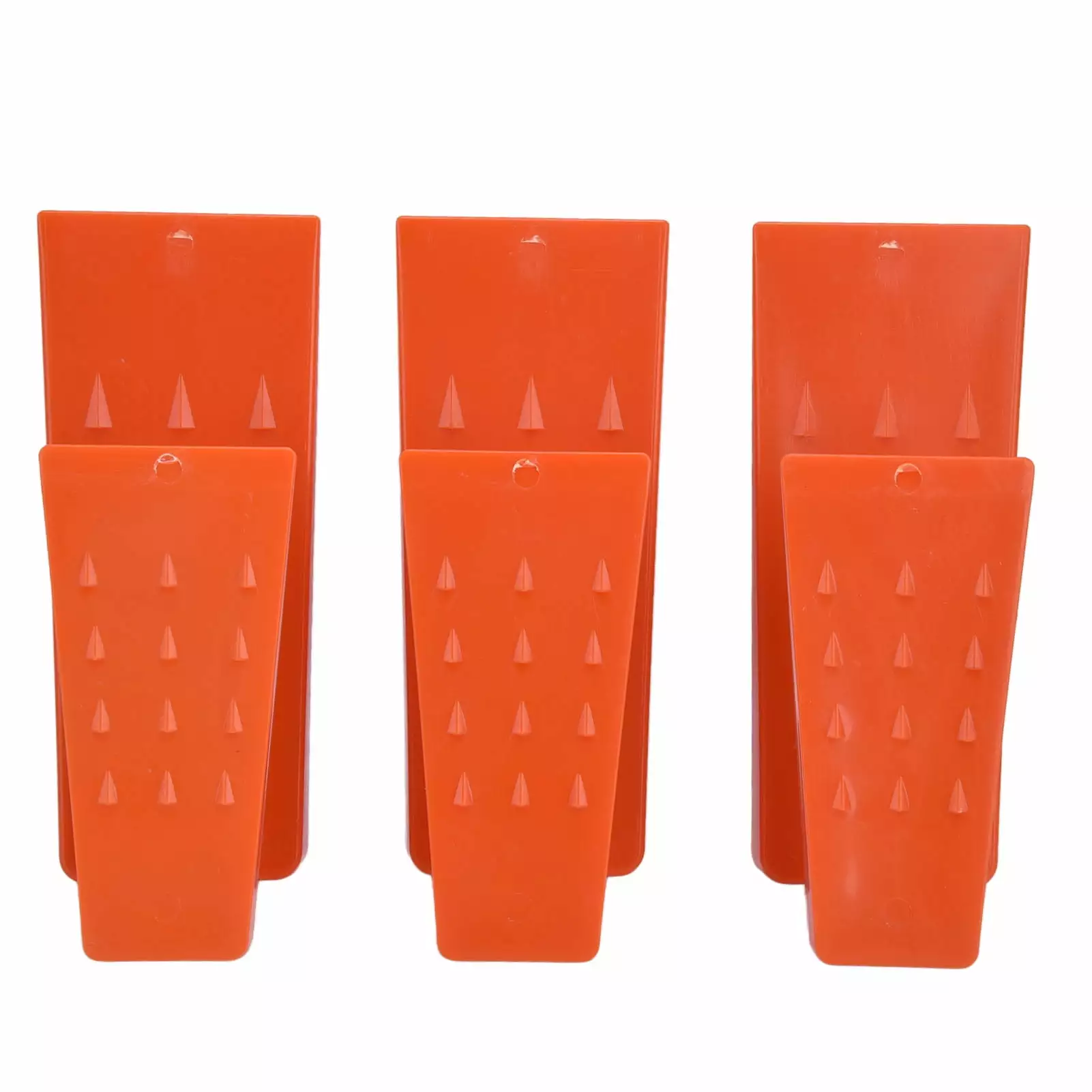 Long-lasting Plastic Chainsaw Wedges - 6pcs Woodworking Tree Cutting Supplies