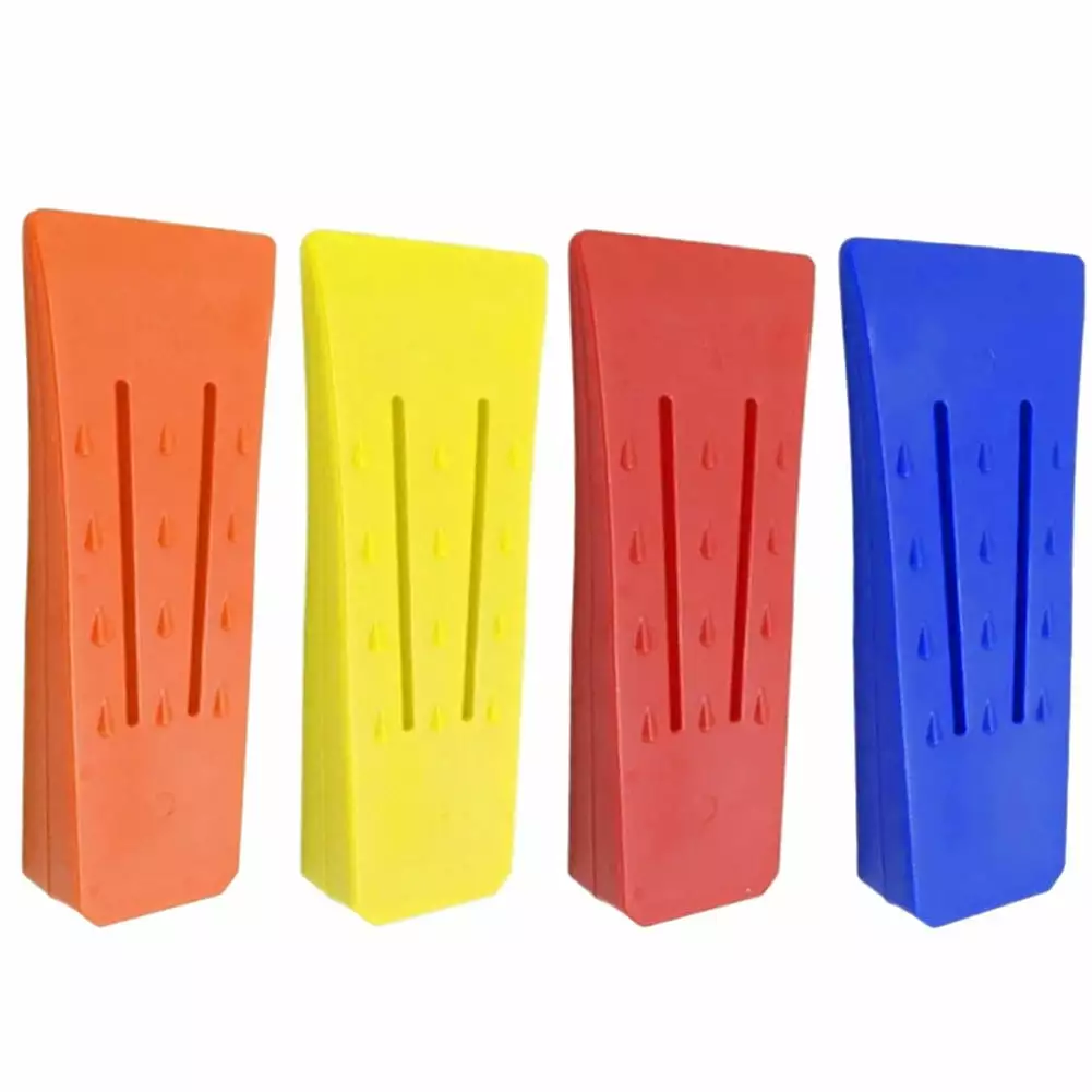 4 Pcs Plastic Effective Felling Wedge Cutting Logging Wedges Chain Saw Mduoduo