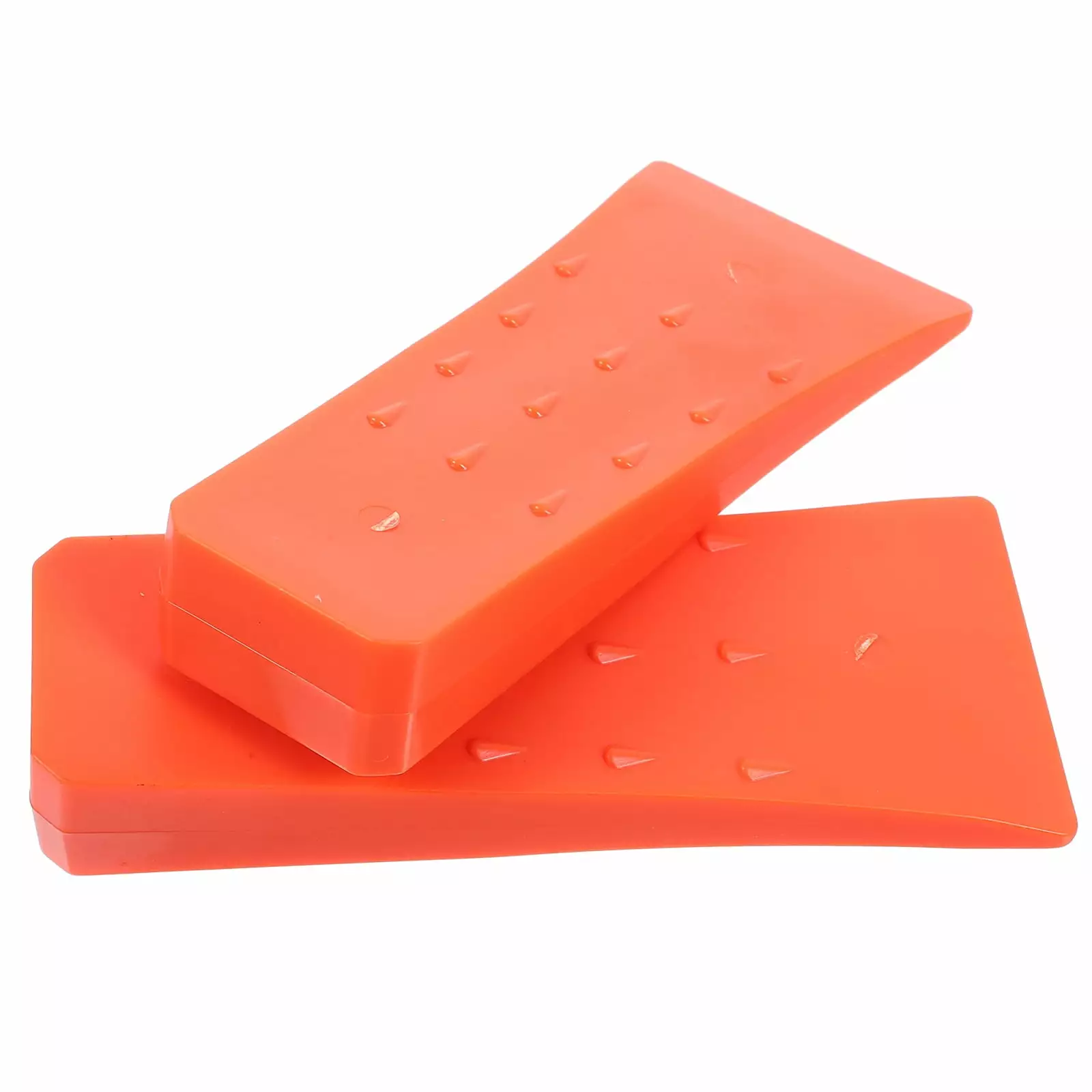 2 Pcs Abs Tree Cutting Wedges Logging Chain Chainsaw Auxiliary Tools Accessories PINXOR