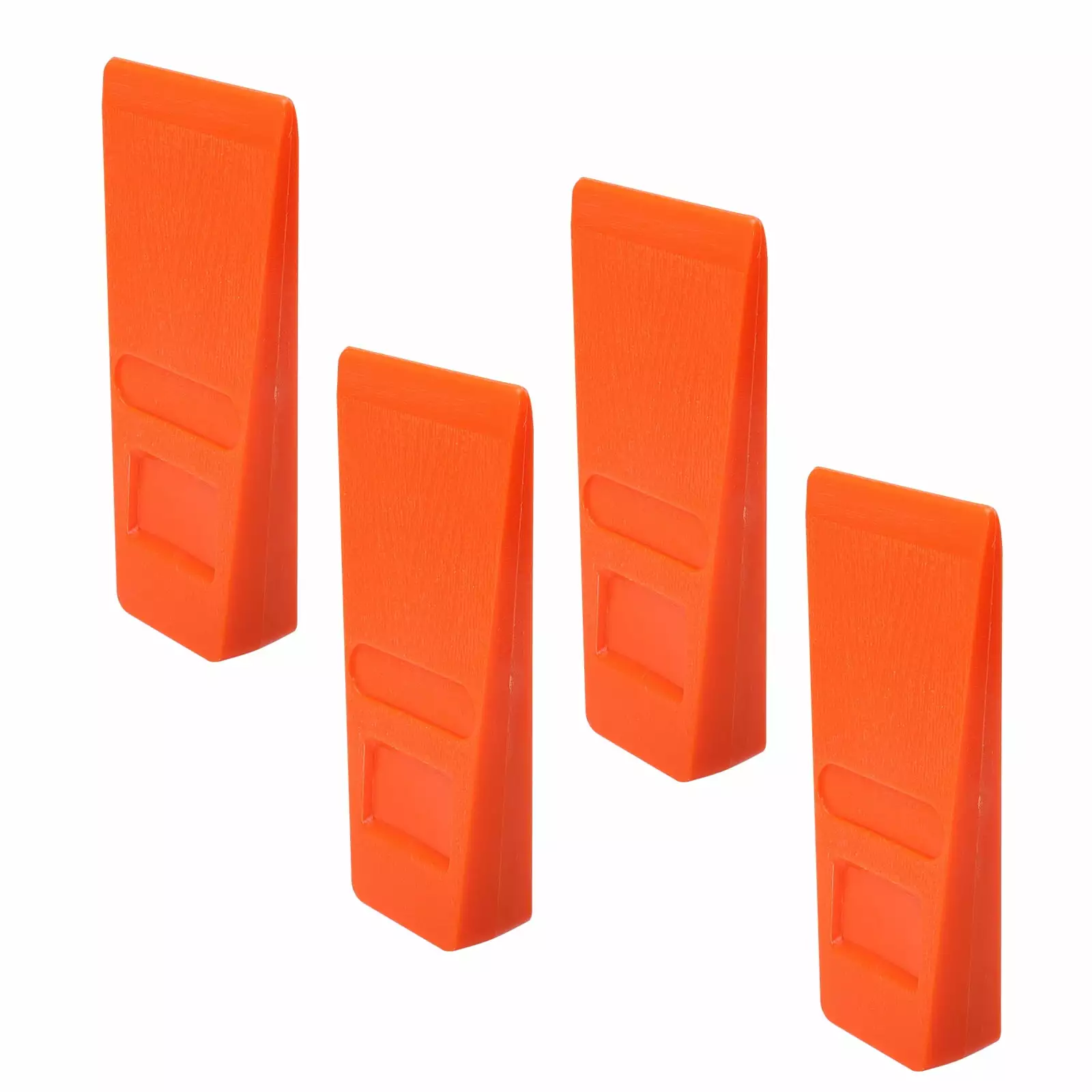 4 Pcs Plastic Thir Hammer Woodcutting Tool Chainsaw Accessories Logging Wedge Travel-friendly PINXOR