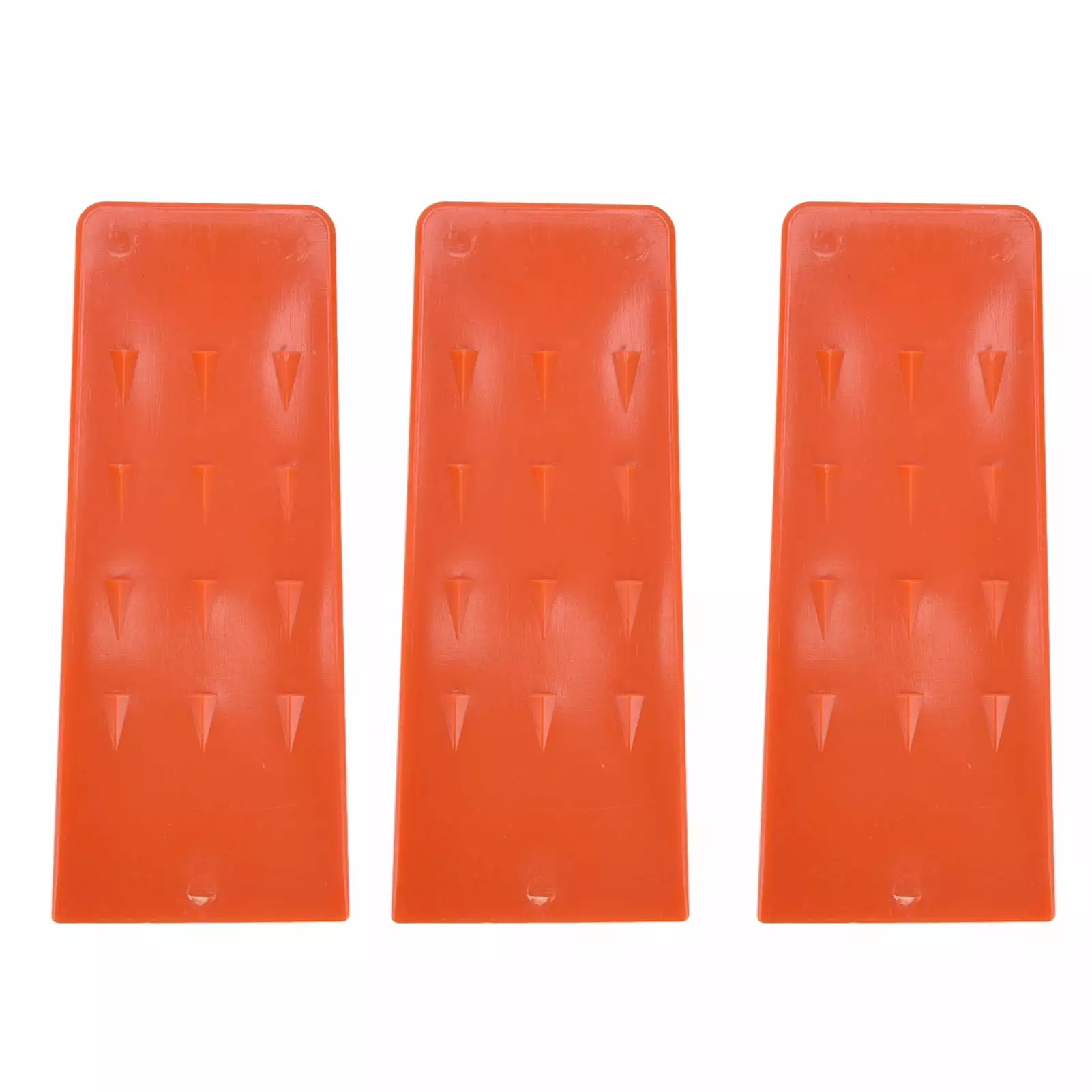 3pcs 8in Felling Wedges Spiked Plastic Protect Logging Tools Chainsaws Tree Cutting SYINGQIAN