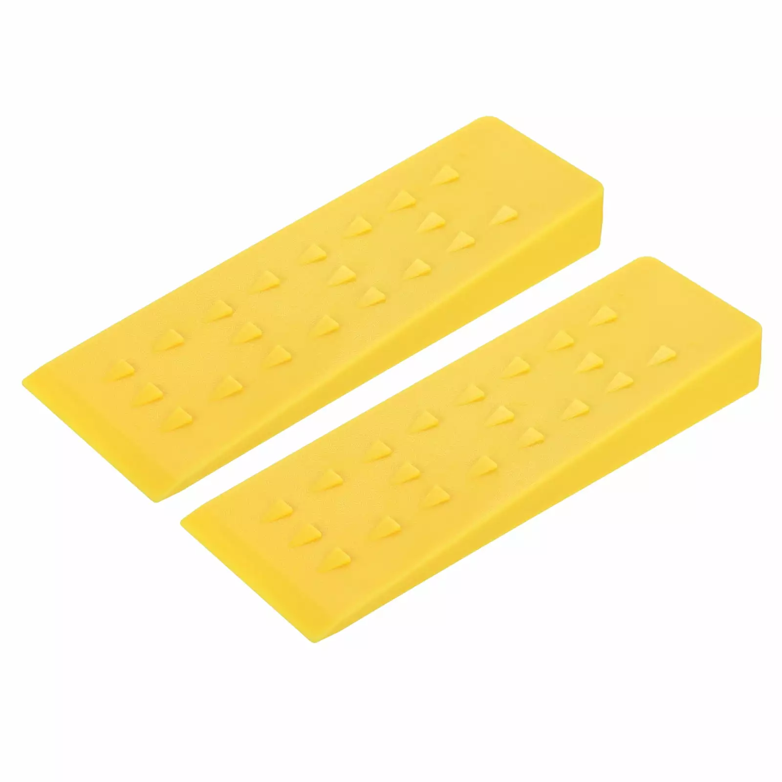 2Pcs Felling Wedges Tree Cutting 20 Chainsaw Plastic. Yellow Uxcell