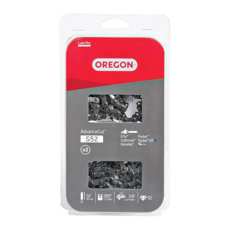 Oregon AdvanceCut S52T 14 . Chainsaw Chain 52 links