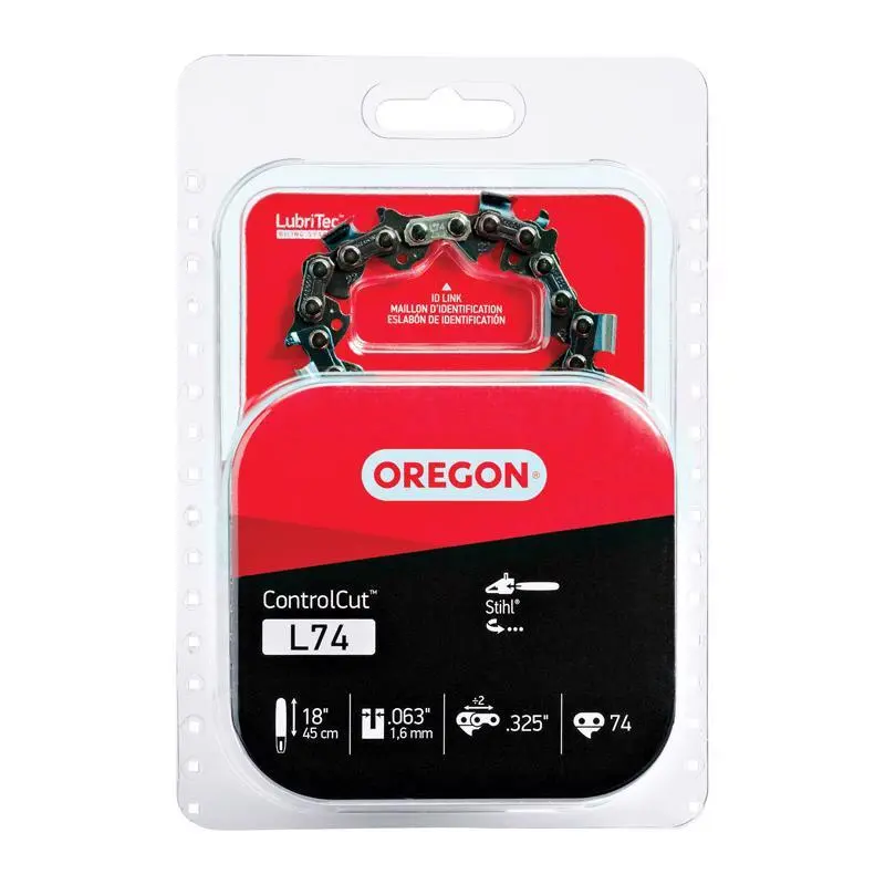 Oregon ControlCut L74 18 Chainsaw Chain 74 Links Professional Grade