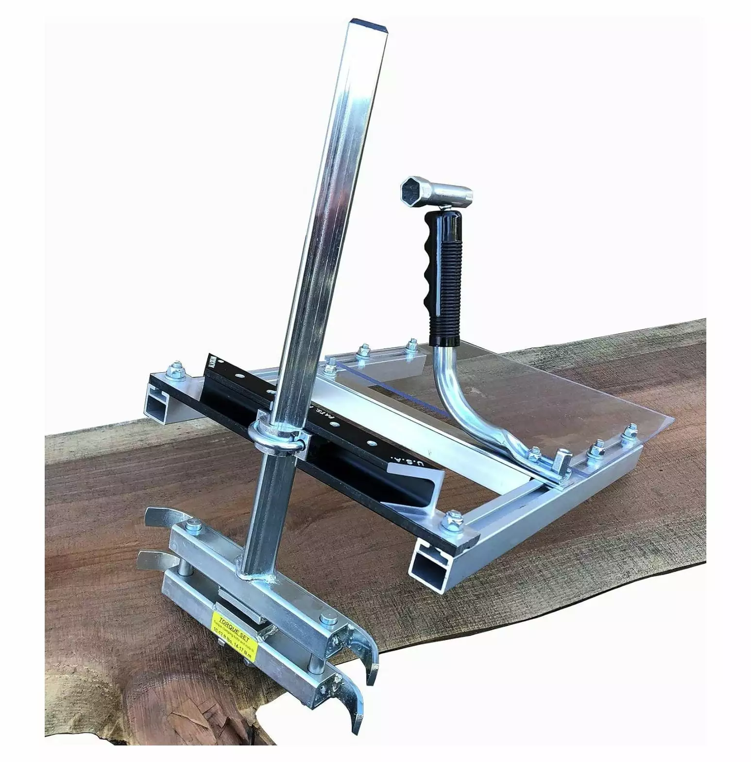 Lwory Chain Saw Mill. Model# G777. Orange. Silver