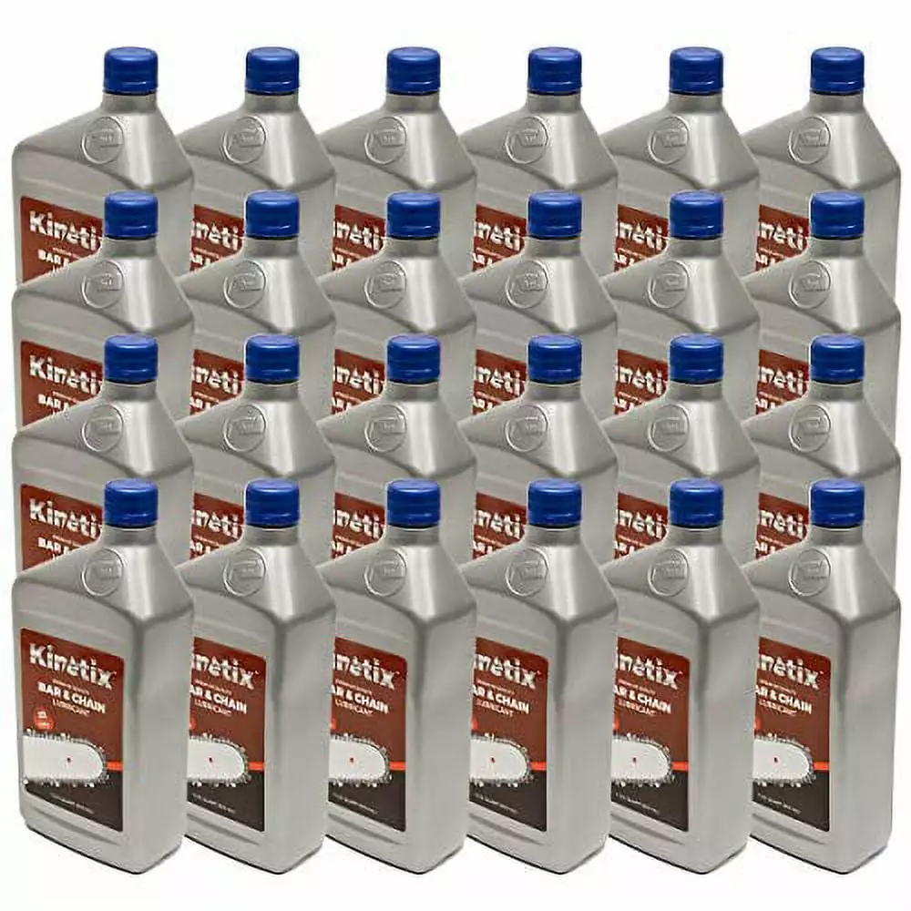 Kinetix 24PK Quart Chainsaw Bar & Chain Oil 80009 Synergistic Echo Stihl Husqvarna Poulan