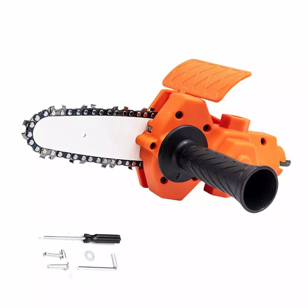 Electric Drill to 6INCH Electric Chain Saw Modifyer Attachment Woodworking Tool' E8W4 Mego