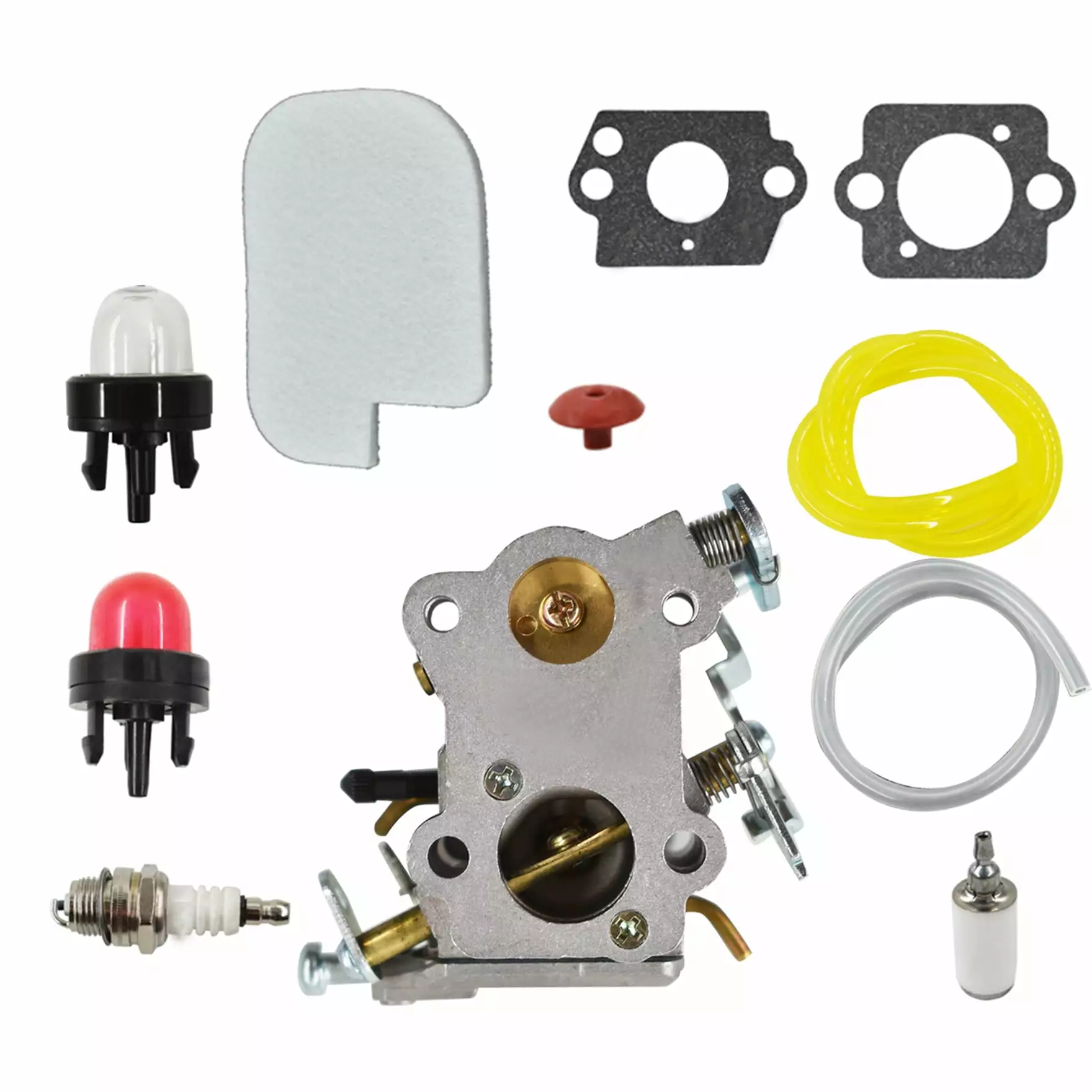 munirater Carburetor Poulan P3314WS P3314WSA P3516PR P4018WM CS2138C Carb Kit Chainsaw