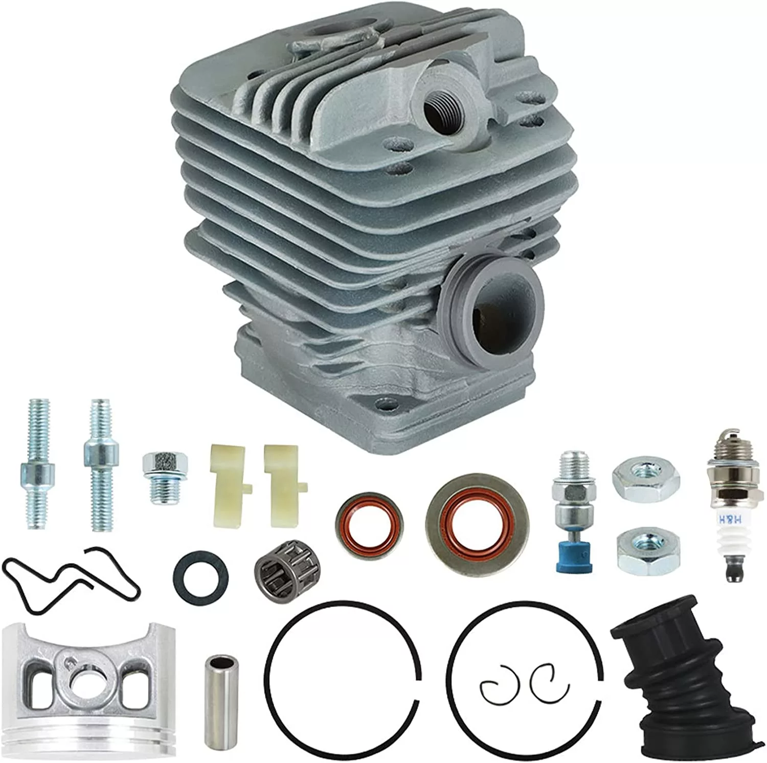 waltyotur 56mm Cylinder Piston Kit Replacement Stihl MS660 066 Chainsaw 1122 020 1211