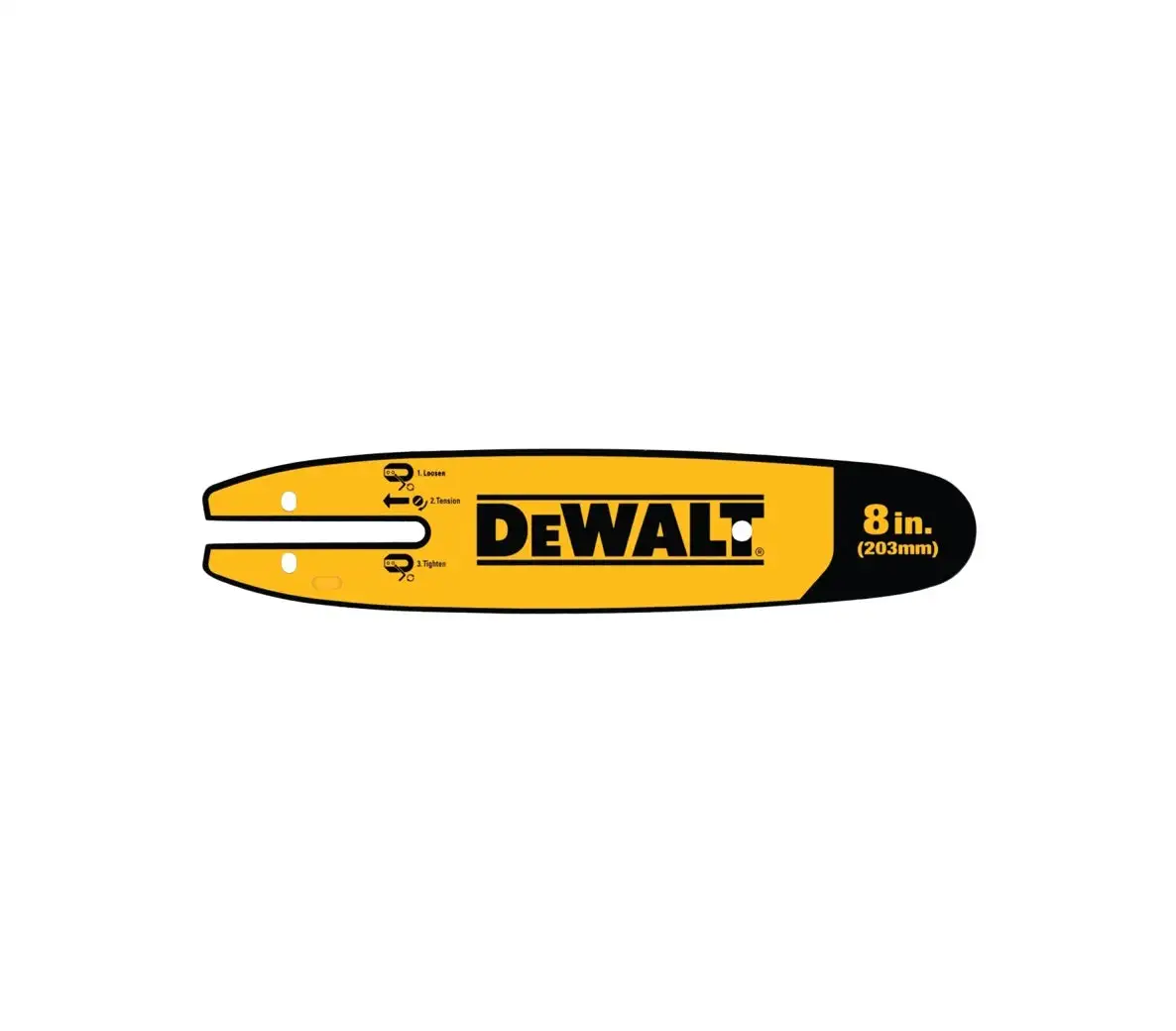 DeWalt DWZCSB8 Pole Saw Replacement Bar 8 Inch Easy Maintenance