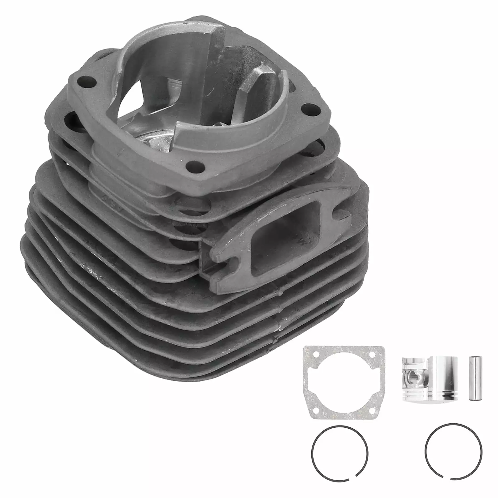 price crash 45.2mm Cylinder Ginquireet Piston Rings Pin Clips Set Replacement 5800 58cc Gasoline Chainsaw Spare Parts HRHo...