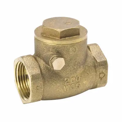 Homewerks 2 . D X 2 . D FIP Brass Swing Check Valve Plumbing Systems