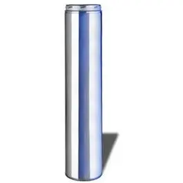 Sure-Temp 6x36 Inch Stainless Steel Double Wall Insulated Chimney Pipe Selkirk