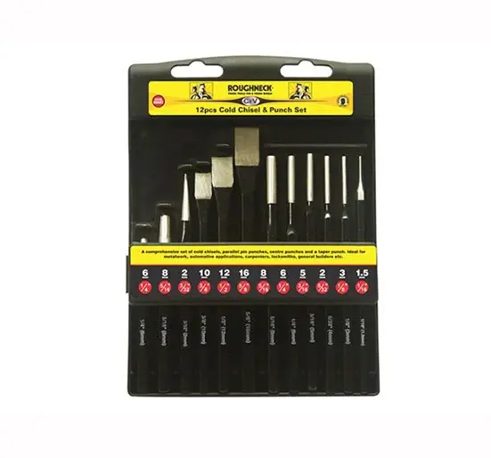 Roughneck Punch & Chisel Adjust 12 - Set 12