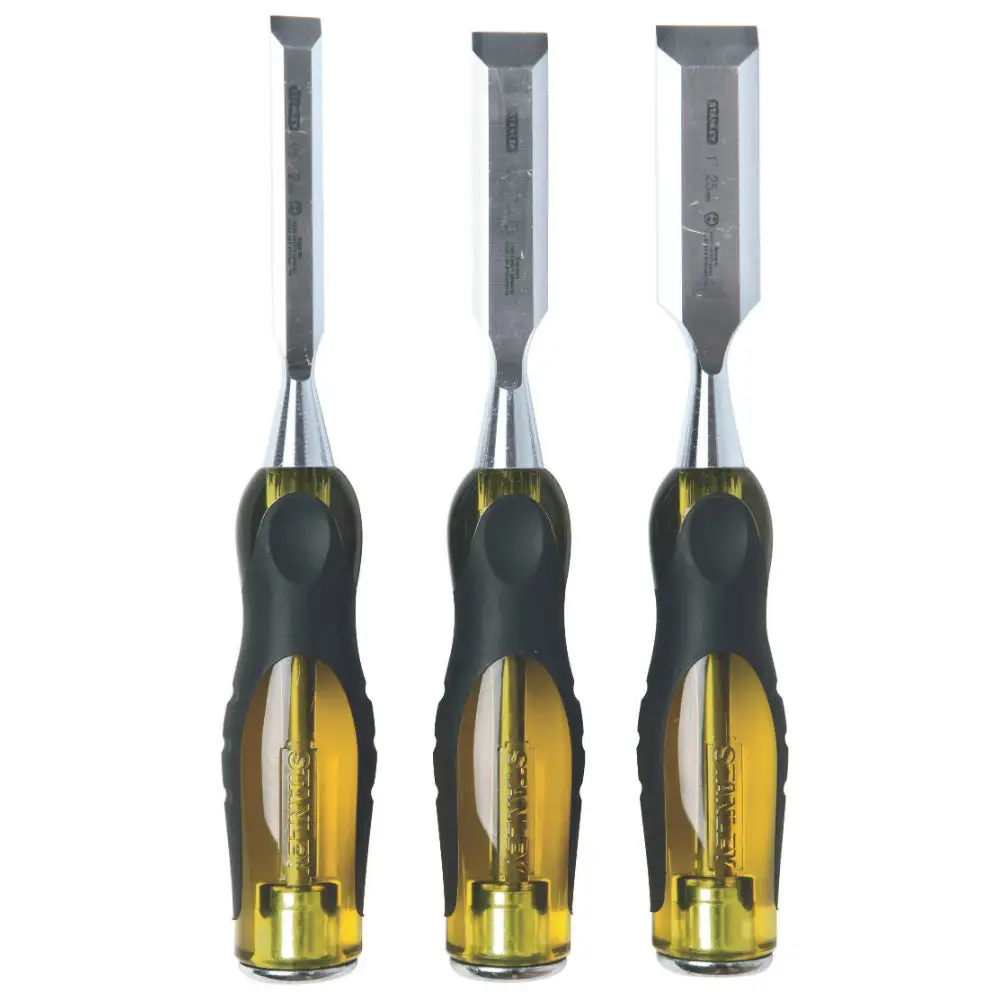 Stanley FatMax Thru-Tang Wood Chisel Set 3-Piece